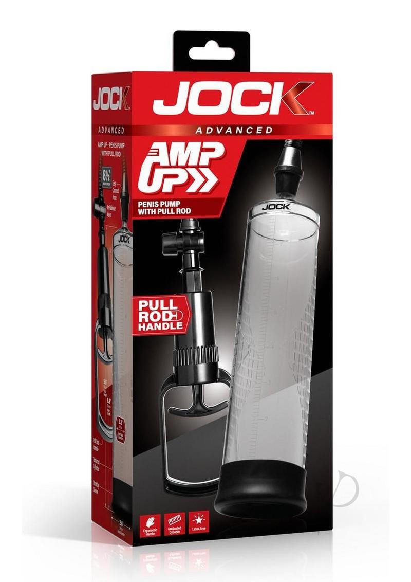 Jock Amp Up Penis Pump With Pull Rod