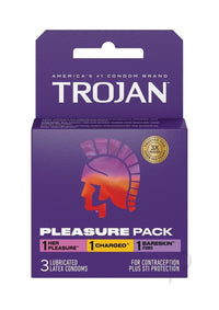 Trojan Pleasure Pack 3ct