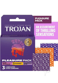 Trojan Pleasure Pack 3ct