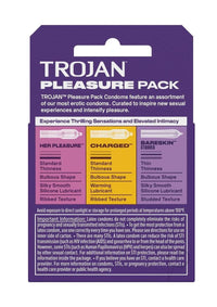 Trojan Pleasure Pack 3ct