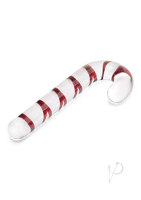 Candy Cane Dream Glass Dildo 7.5