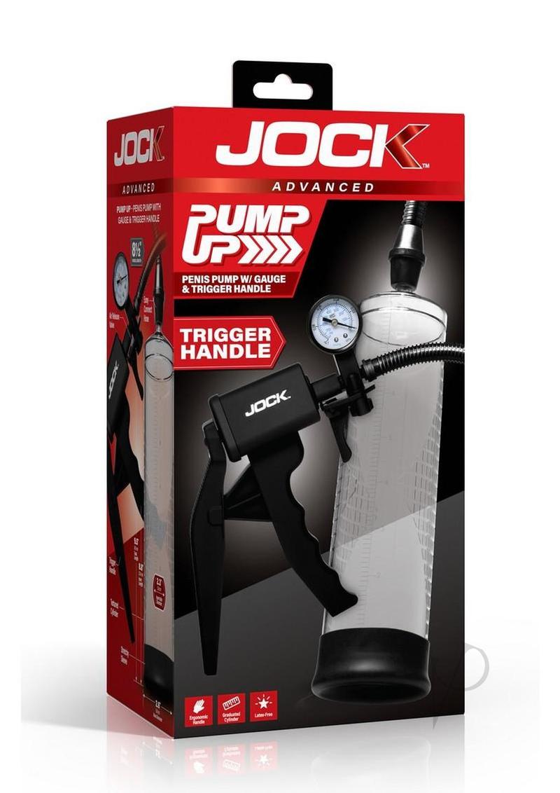 Jock Pump Up Penis Pump Gauge Trigger