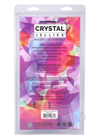 Crystal Jellies Real W/balls 7 Teal
