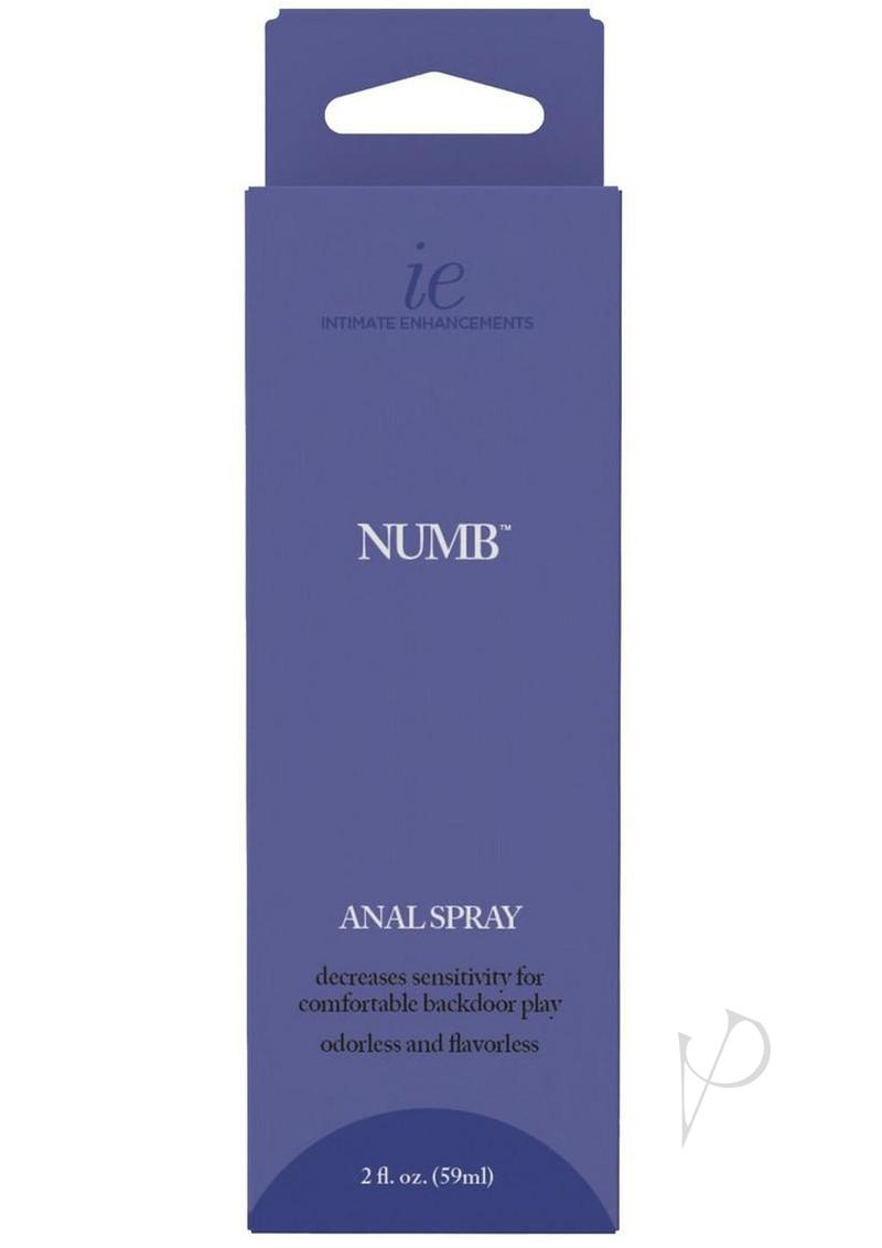 Intimate Enhance Numb Anal Spray 2oz