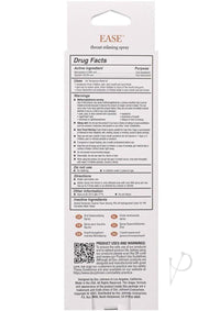 Intimate Enhance Ease Spray 2oz Salt Car