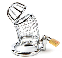 THE COCK SHREDDER STEEL CHASTITY DEVICE