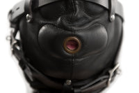 PREMIUM LEATHER SENSORY DEPRIVATION HOOD