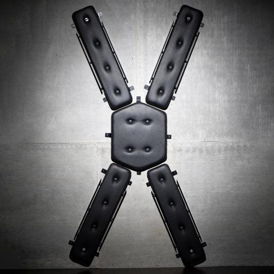 Master Series St. Andrew's Cross Black