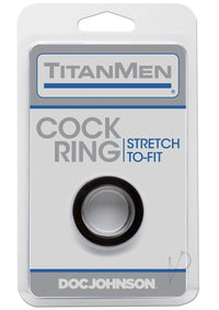 Titanmen Cock Ring Black