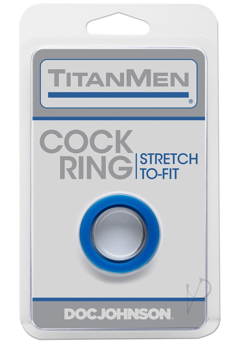 Titanmen Cock Ring Blue