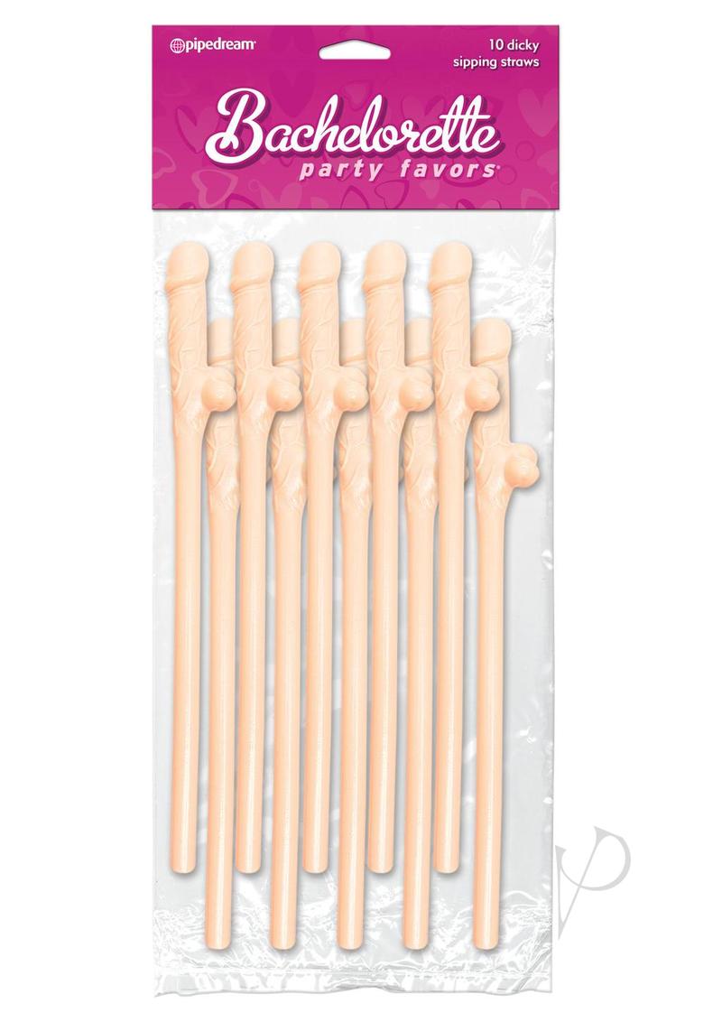 Bp Dicky Sipping Straws 10pk