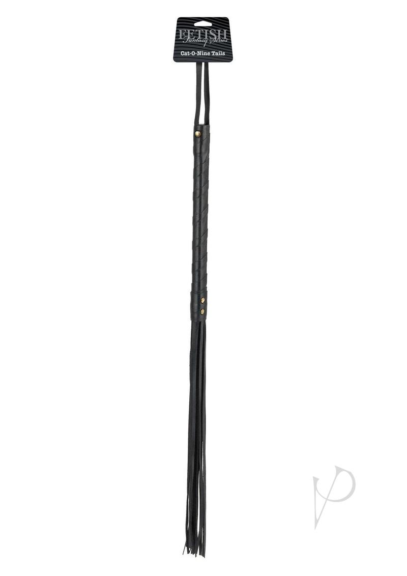 Ffle Cat O Nine Tails Leather Black