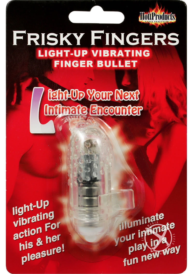 Light Up Frisky Finger Clear