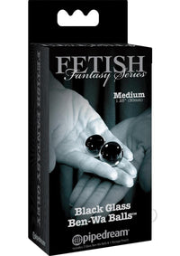 Ffle Glass Ben Wa Balls Medium Black