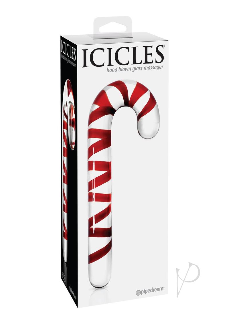 Icicles No 59 Candy Cane Glass Massager