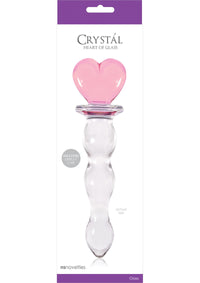 Crystal Heart Of Glass Pink