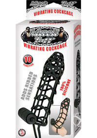 Mack Tuff Vibrating Cockcage Black