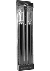 Ms Blck Steel Adjtble Spreader Bar