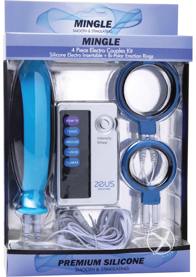 Zeus Mingle 4 Pc Estim Couples Kit