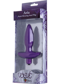 Vogue Aria Vibrating Anal Plug Petite