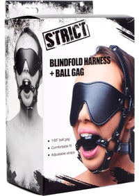 Strict Eye Mask Harness W/ball Gag