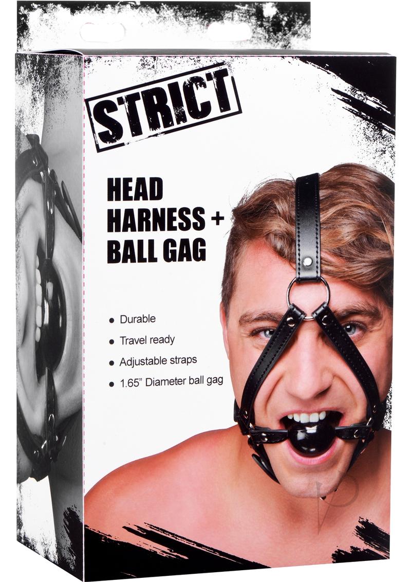 Strict Head Harness/ball Gag