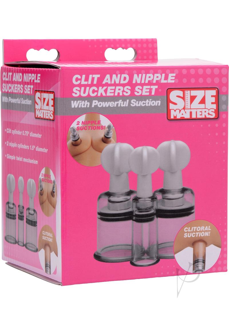 Sm Clit And Nipple Sucker Set