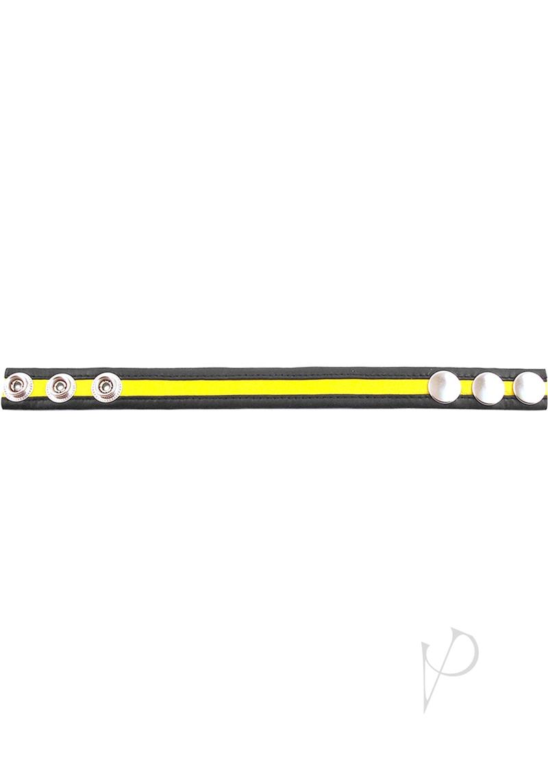 Rouge Cock Strap Yellow/black