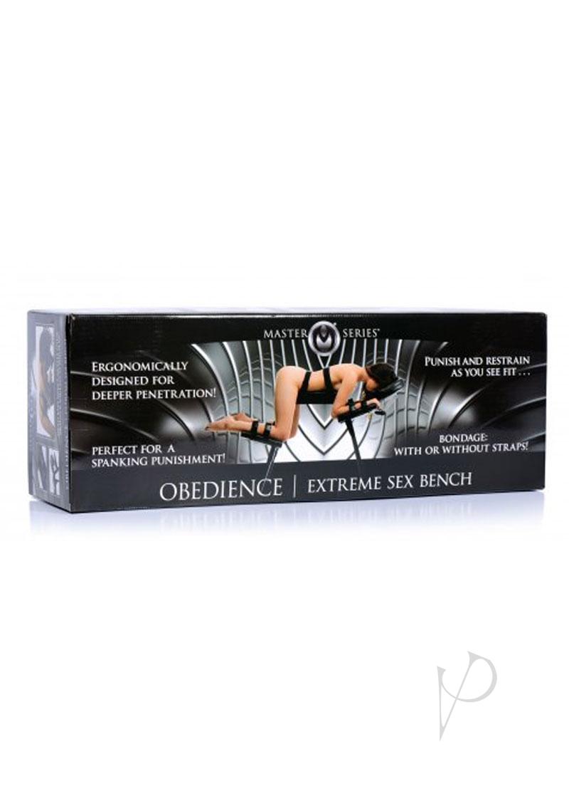 Master Series Obedience Extreme Sex Bench With Straps in Box