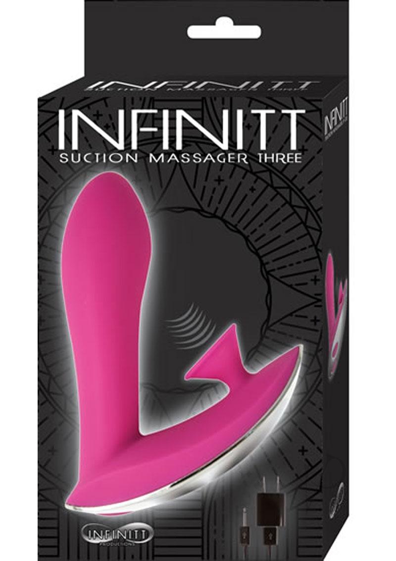 Infinitt Suction Massager Three Pink