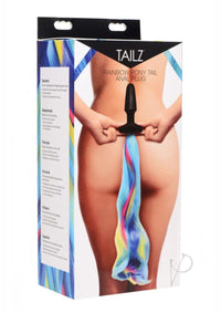 Tailz Pony Tail Anal Plug Rainbow