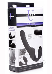 Strap U Slim Rider Ribbed Vibe Strpls