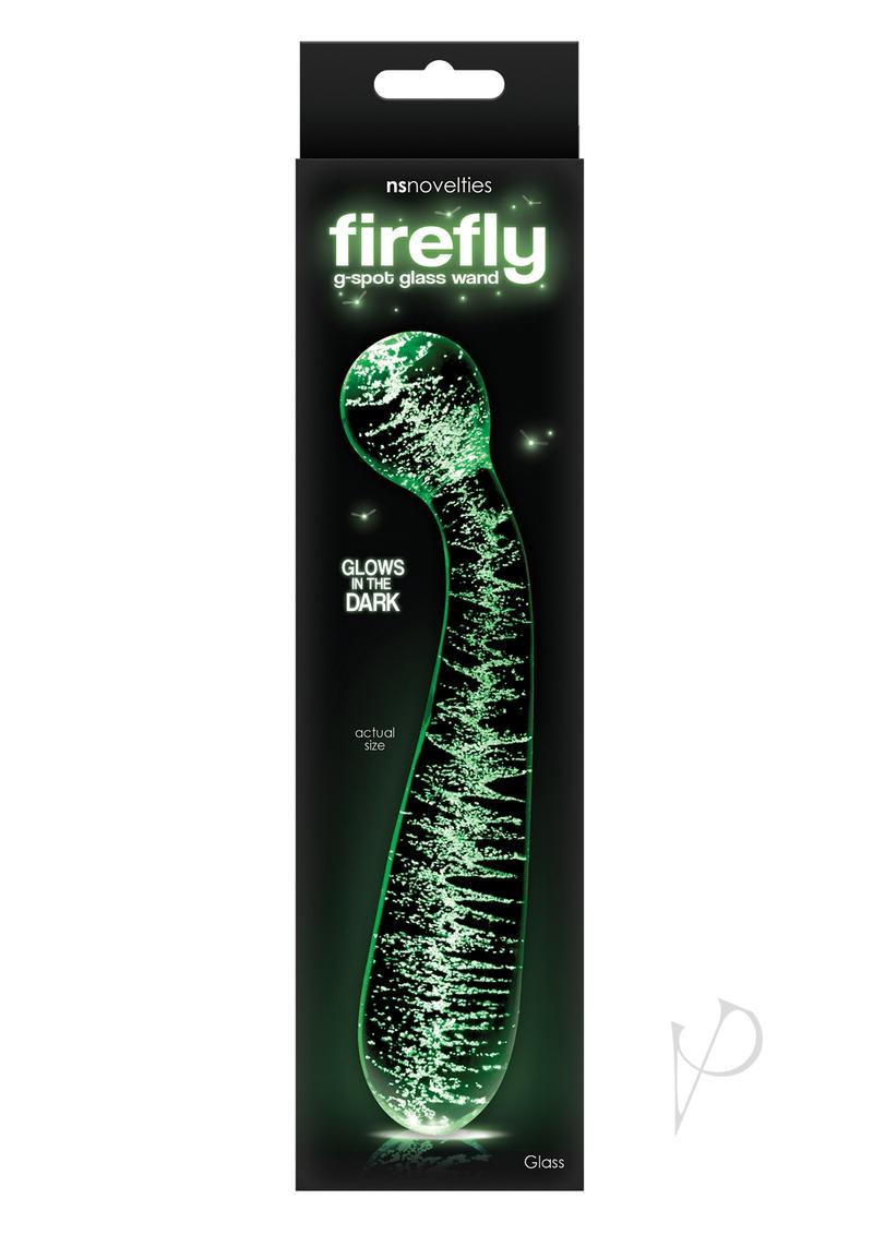 Firefly Glass G-spot Wand Clear
