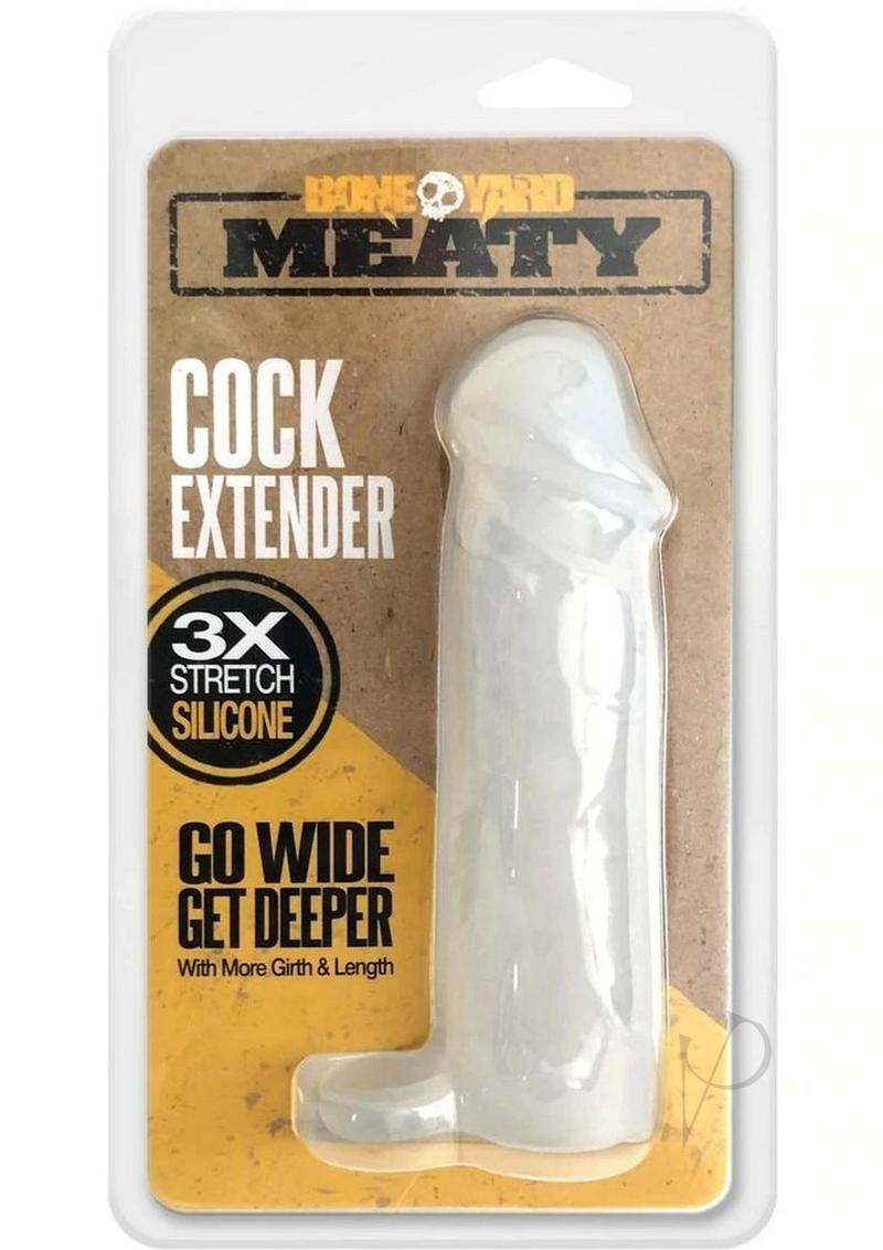 Boneyard Meaty Cock Extender Clear