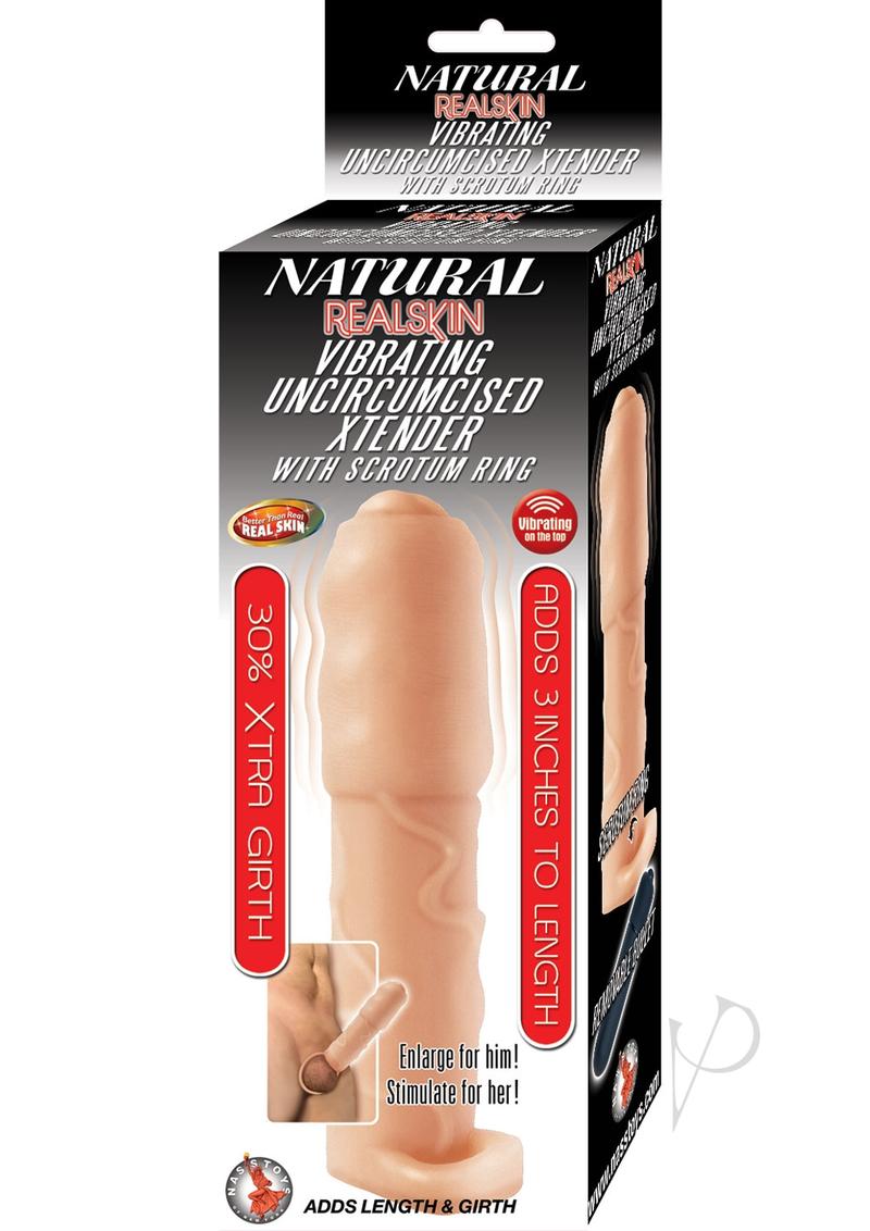 Nat Realskin Vibe Uncircumcise Xtend Fle