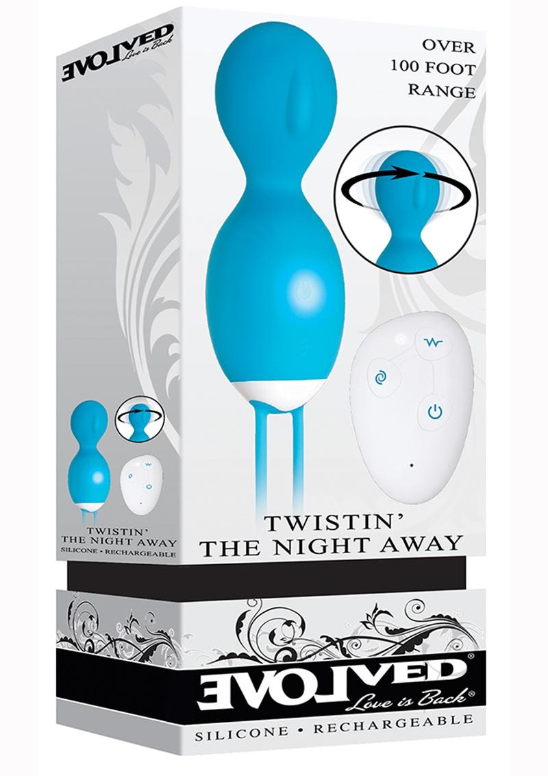 Twistin The Night Away Egg Blue