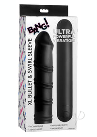 Bang Xl Bullet and Swirl Sleeve Black