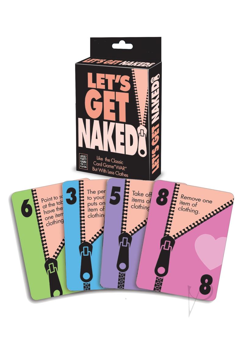 Lets Get Naked Card Game