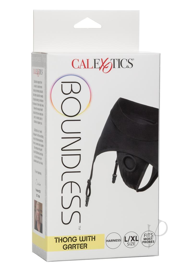 Boundless Thong Garter L/xl Black