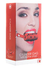 Ouch Cylinder Gag Red