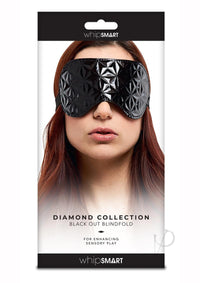 Whipsmart Black Out Blindfold Black Bondage Gear