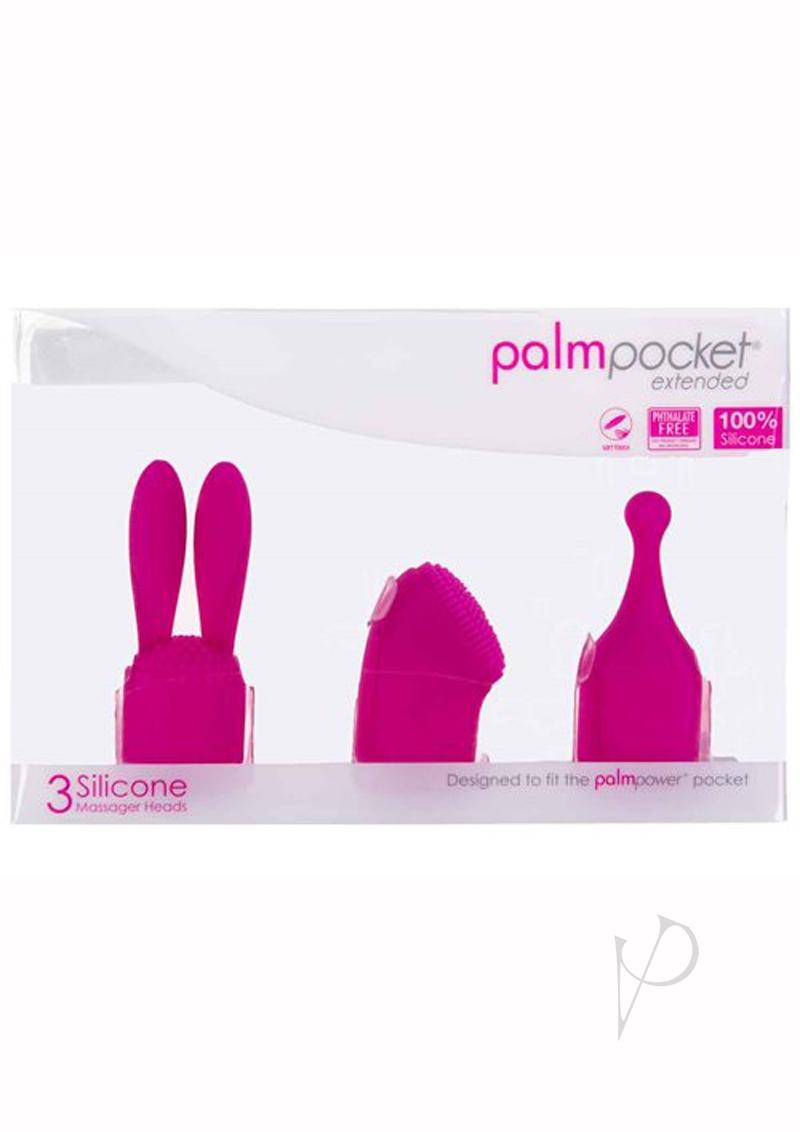 Palmpocket Extend 3 Silicone Heads Pink
