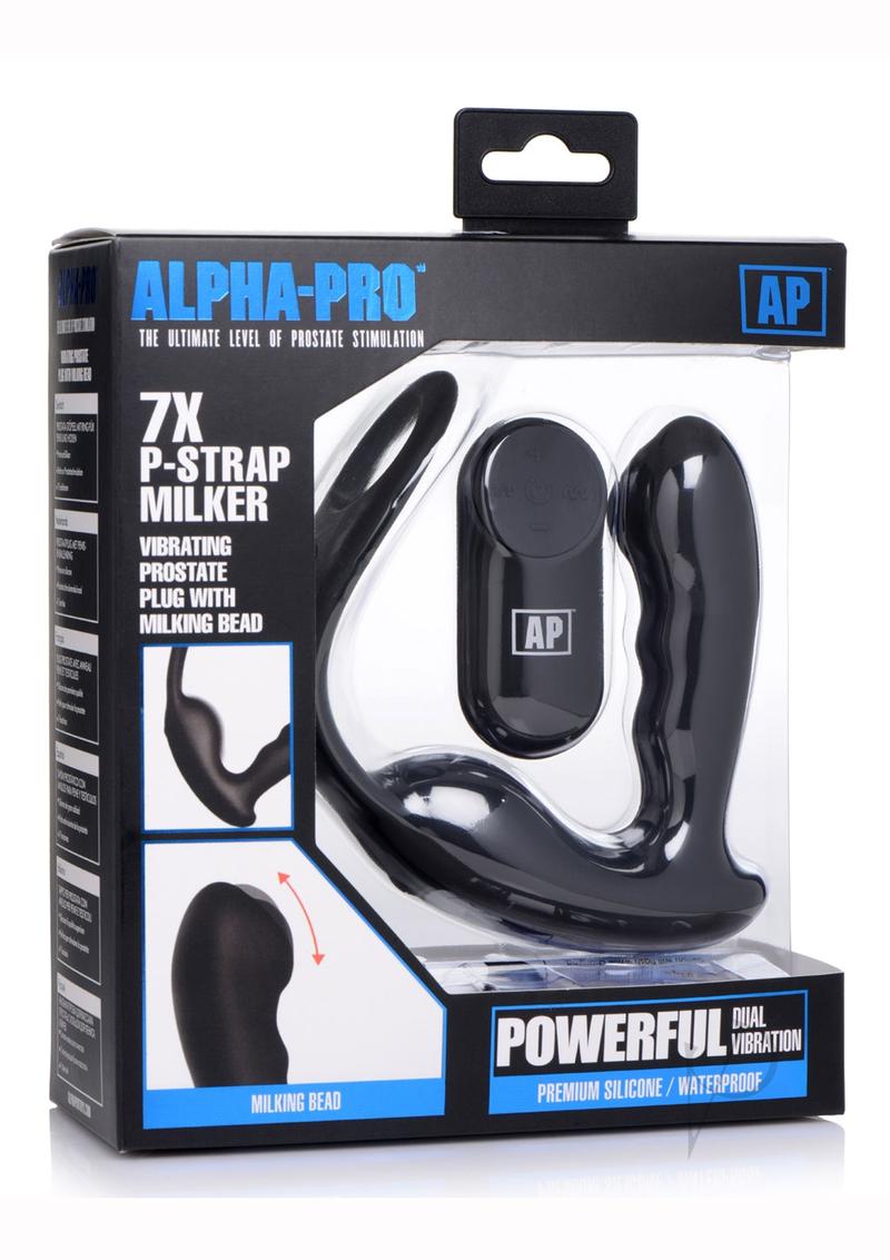 Alpha Pro Pstrap Milker/cock and Ball Ring