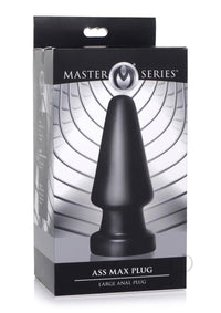 Ass Max Plug Lg Black