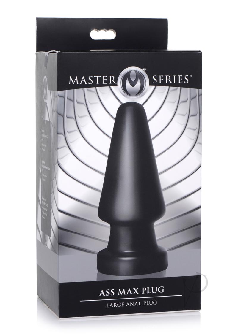 Ass Max Plug Lg Black