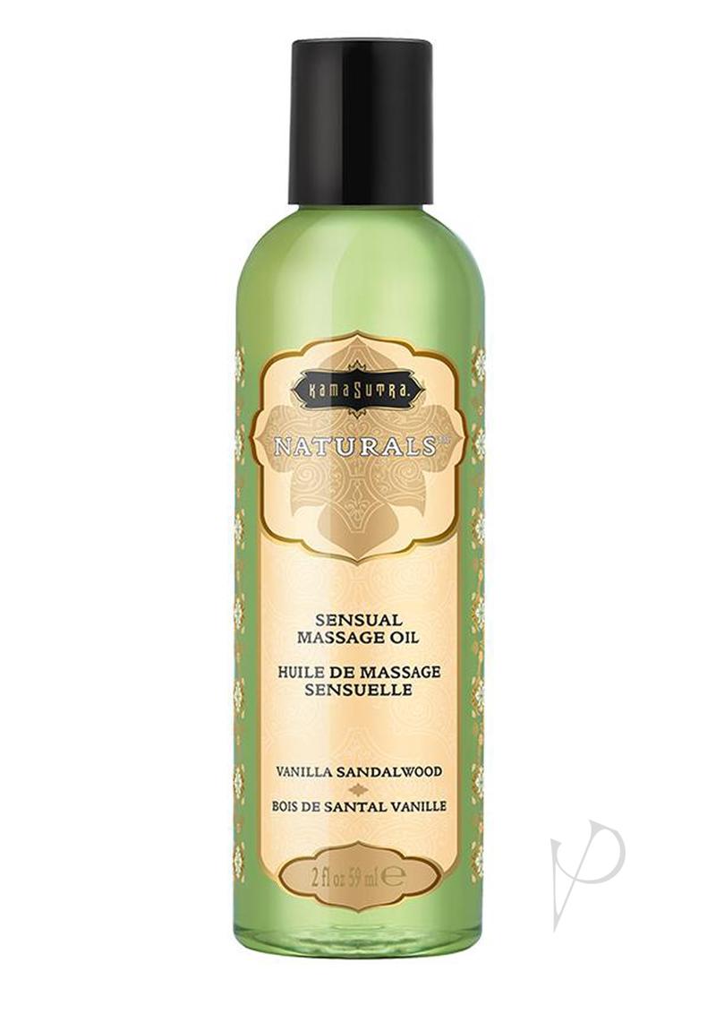 Naturals Massage Oil Vanilla Sandal 2oz