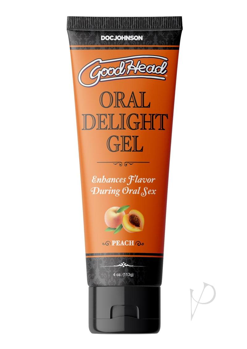 Goodhead Oral Delight Peach 4oz Bulk