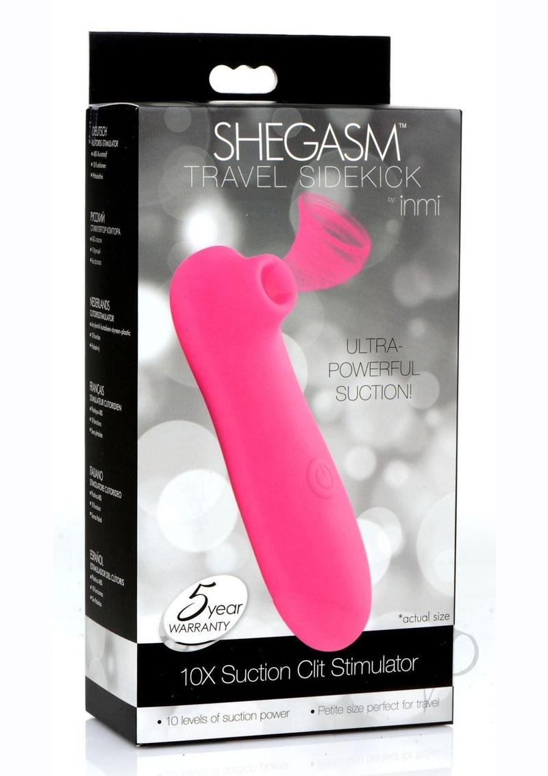 Shegasm 10x Suction Clit Stim Pink