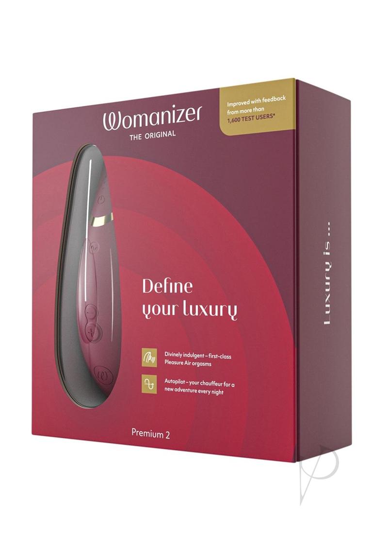 Womanizer Premium 2 Bordeaux