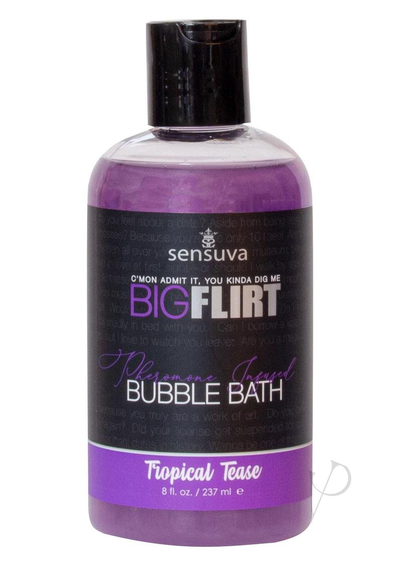 Big Flirt Bubble Bath Tropical Tease 8oz